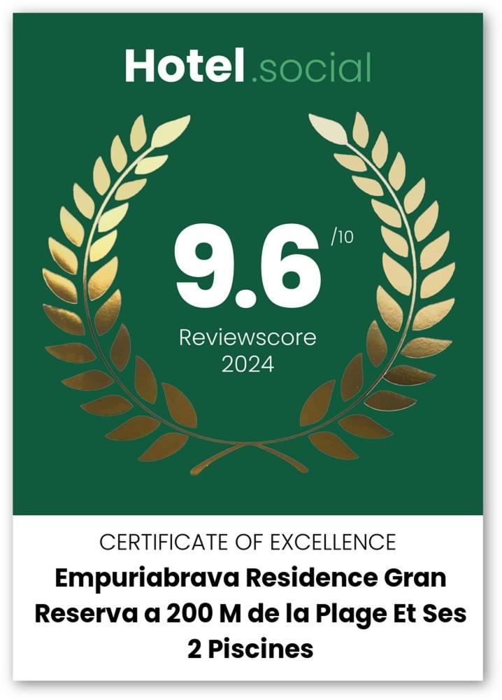 Appartement 1 Chambre Climatise Avec 3 Piscines A 200 M De La Plage Empuriabrava Kültér fotó